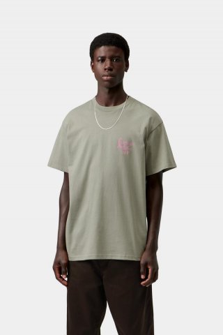 Carhartt S/S Waves T-Shirt - Schattiges Grün Carhartt S/S Waves T-Shirt - Schattiges Grün