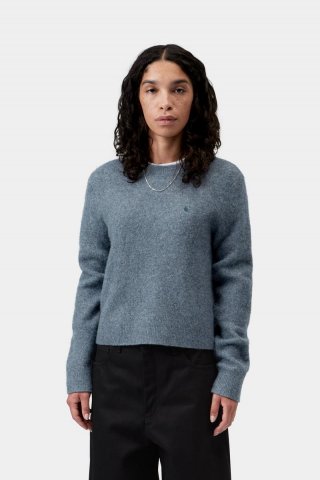 Carhartt Curtis Sweater - Tangled Shady Blue Carhartt Curtis Sweater - Tangled Shady Blue
