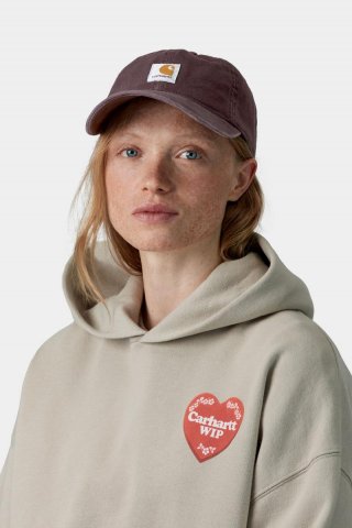 Carhartt Selby Canvas Cap - Palisander, Steingewaschen Carhartt Selby Canvas Cap - Palisander, Steingewaschen