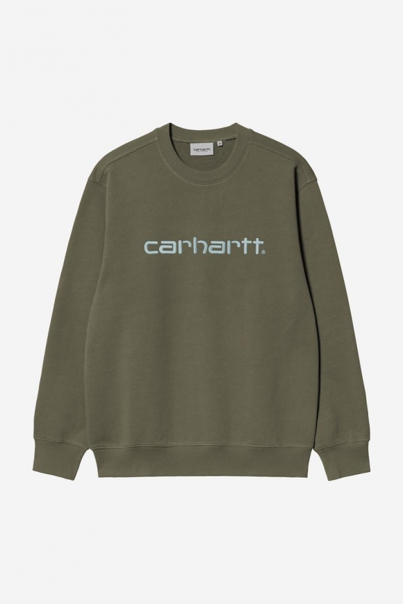 Carhartt Sweatshirt - Blatt / Turmalin Carhartt Sweatshirt - Blatt / Turmalin