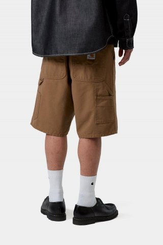 Carhartt Single Knee Short - Hamilton Brown, gespült Carhartt Single Knee Short - Hamilton Brown, gespült