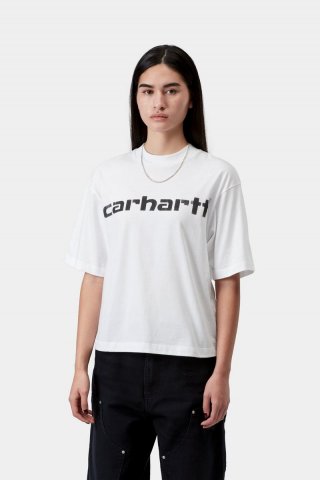 Carhartt S/S Archive Script T-Shirt - Weiß Carhartt S/S Archive Script T-Shirt - Weiß
