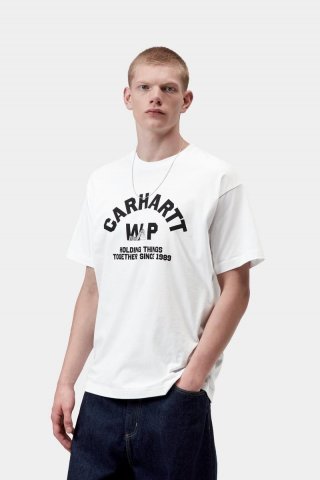 Carhartt S/S Column T-Shirt - Weiß Carhartt S/S Column T-Shirt - Weiß