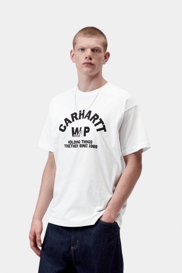 Carhartt S/S Column T-Shirt - Weiß Carhartt S/S Column T-Shirt - Weiß