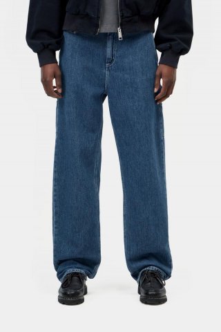 Carhartt Pierce Pant Straight - Blau, Stonewashed Carhartt Pierce Pant Straight - Blau, Stonewashed