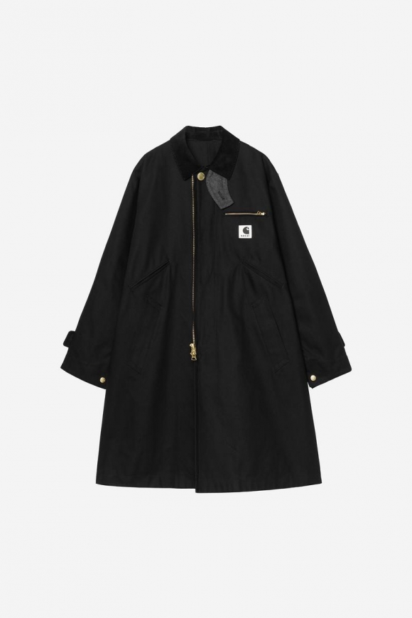 Carhartt sacai x WIP Duck Coat - Sacai Schwarz Carhartt sacai x WIP Duck Coat - Sacai Schwarz