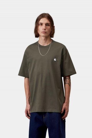 Carhartt S/S Madison T-Shirt - Zypresse / Weiß Carhartt S/S Madison T-Shirt - Zypresse / Weiß