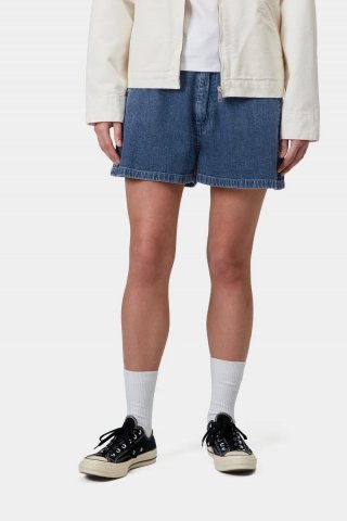 Carhartt Lova Short - Blau, Stonewashed Carhartt Lova Short - Blau, Stonewashed