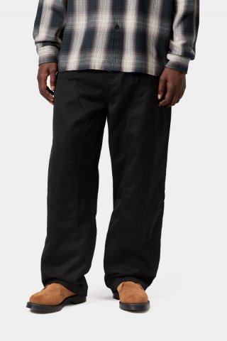 Carhartt Brady Double Knee Chino Pant - Schwarz, gespült Carhartt Brady Double Knee Chino Pant - Schwarz, gespült