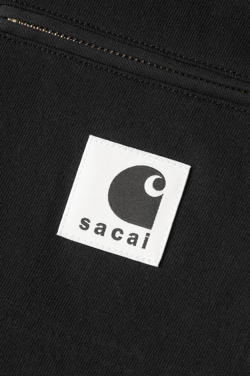 Carhartt sacai x WIP Cotton Jersey T-Shirt - Sacai Schwarz