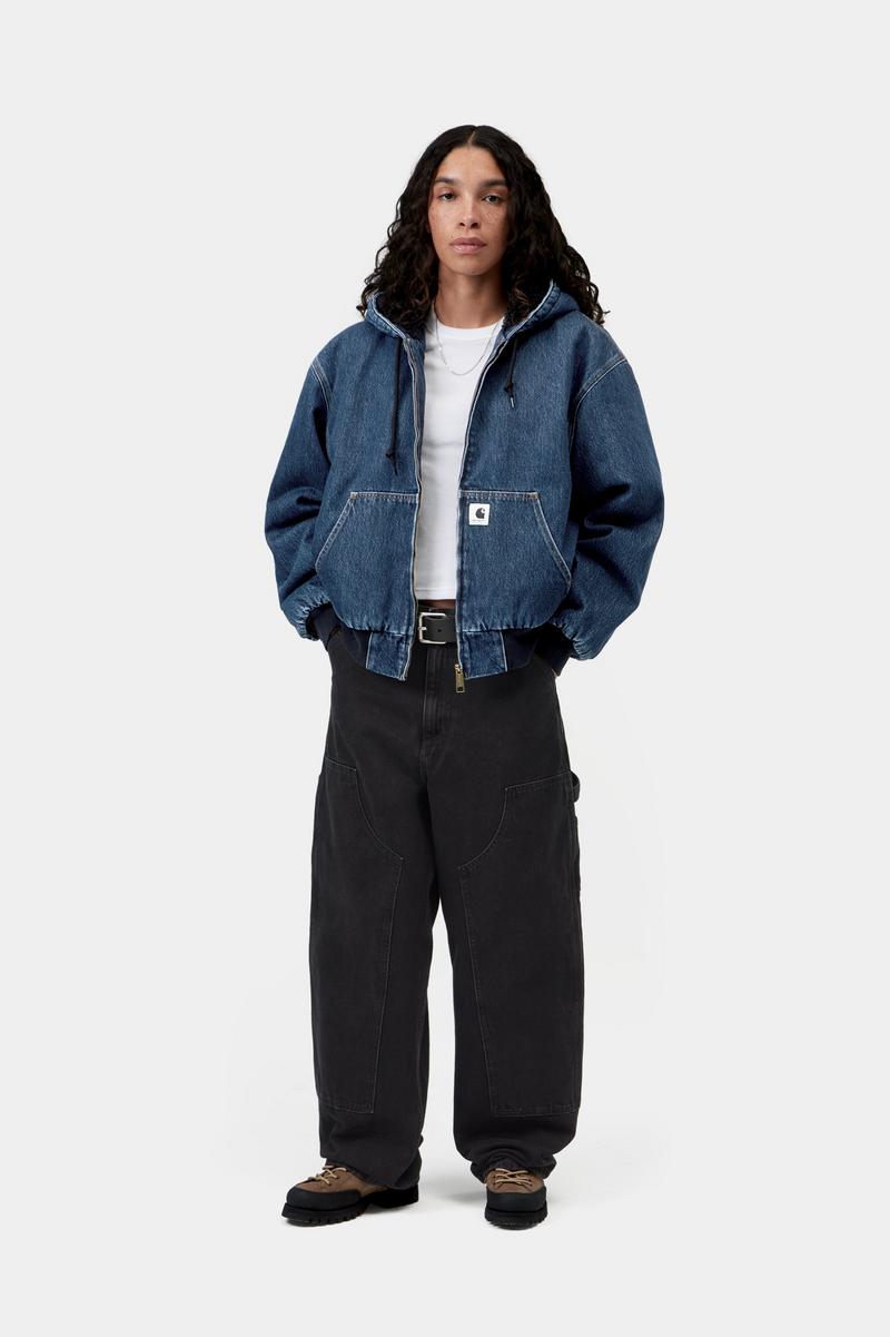 Carhartt OG Active Jacket (Winter) - Blau, Stonewashed
