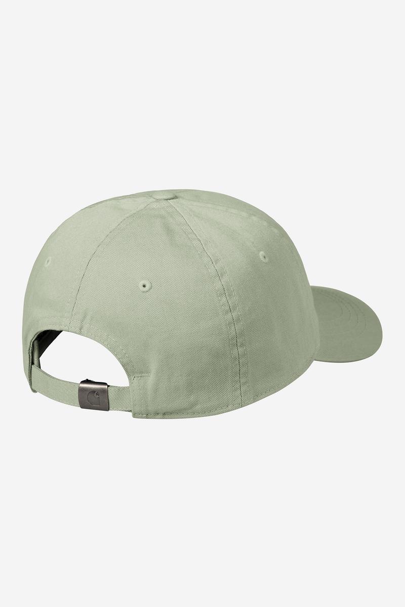 Carhartt Madison Logo Cap - Schattiges Grün / Weiß