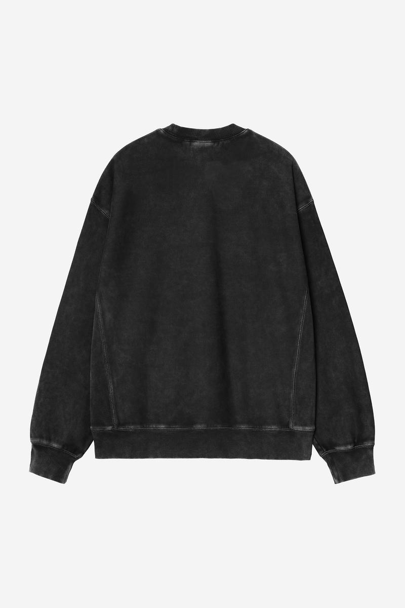 Carhartt Lambert Sweatshirt - Schwarz, Mondwaschung