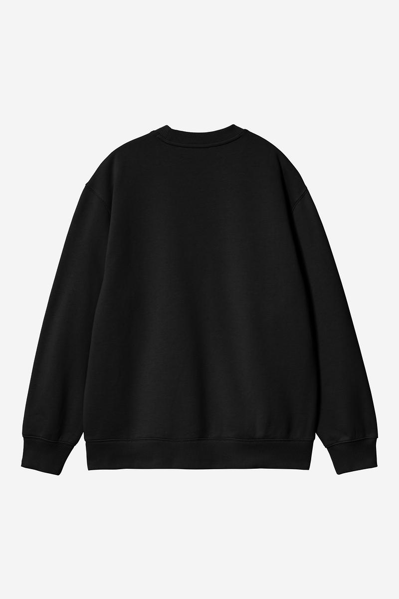Carhartt Sweatshirt - Schwarz / Weiß