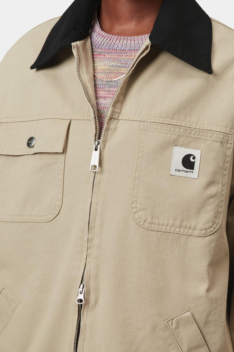 Carhartt Dana Jacket - Barchan / Schwarz, gespült