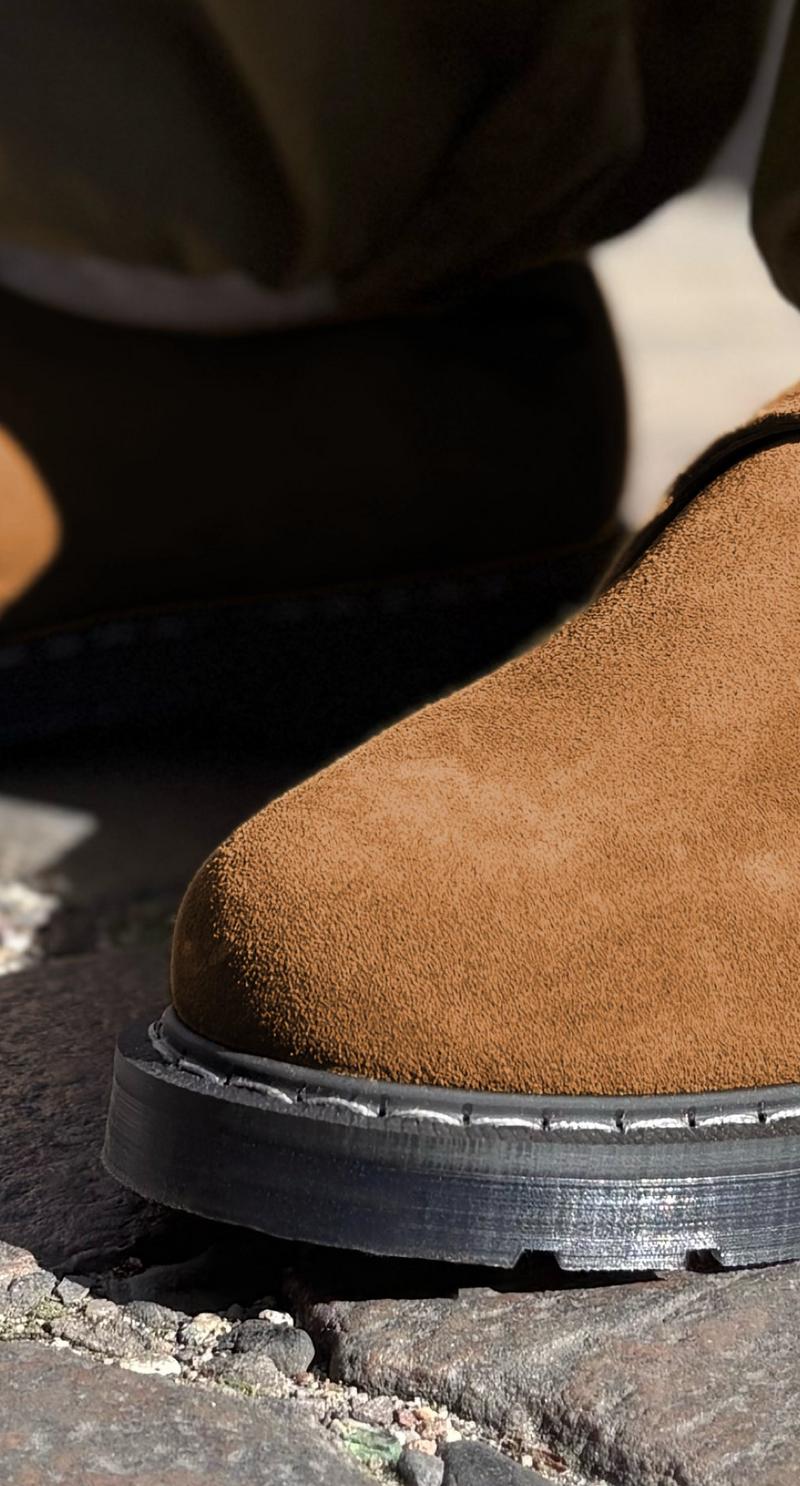 Carhartt Solovair x WIP Single Buckle Monk - Hamilton Brown