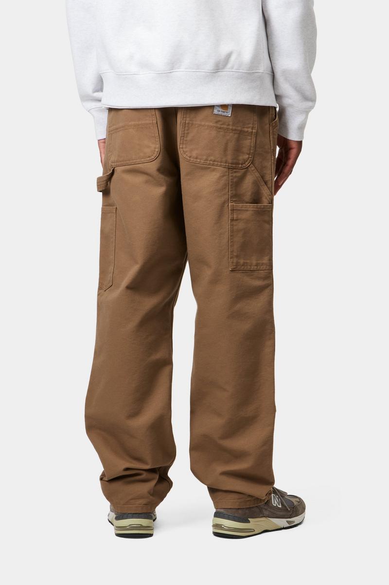 Carhartt Double Knee Pant - Hamilton Brown, gespült