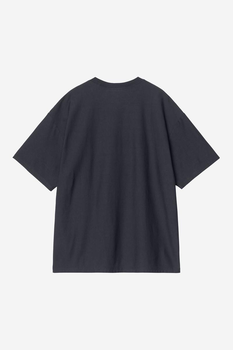Carhartt S/S 1989 Winners T-Shirt - Dunkles Marineblau, schwere Steinwaschung