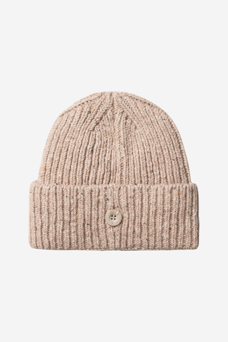 Carhartt Anglistic Beanie - Gesprenkeltes Fleur de Sel