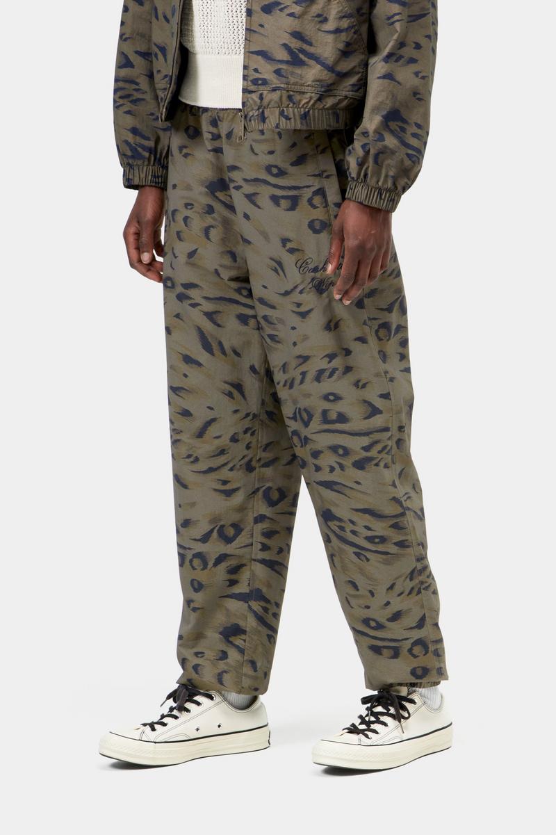 Carhartt Travon Pant - Entenfederdruck, Zypresse / Schwarz