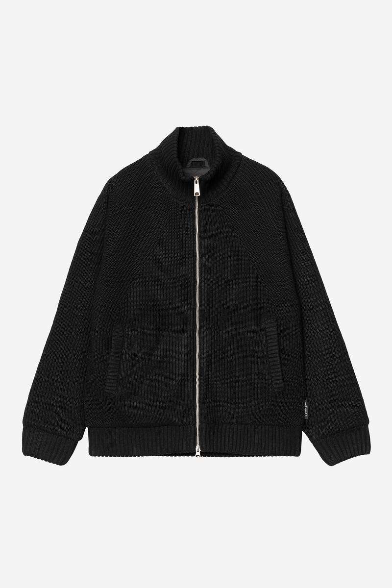 Carhartt Banley Sweater Jacket - Schwarz