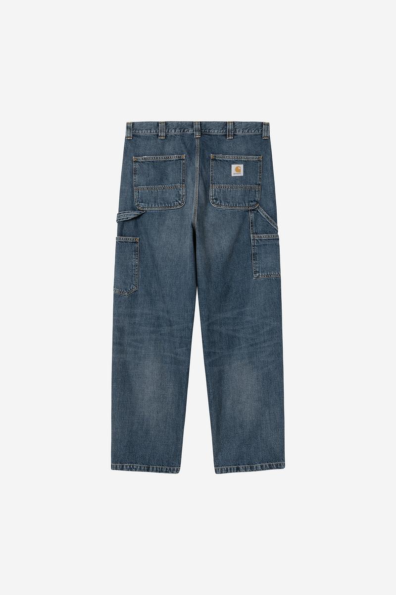 Carhartt OG Double Knee Pant - Blau, dunkle Used-Waschung