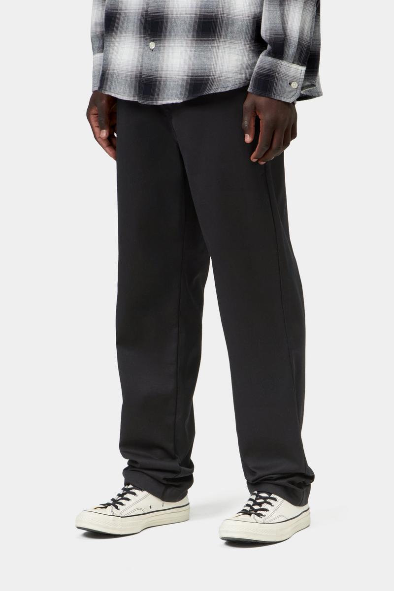 Carhartt Master Pant - Schwarz, gespült