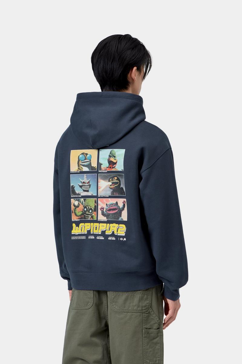 Carhartt Hooded Wiptopia 2 Sweat - Blau