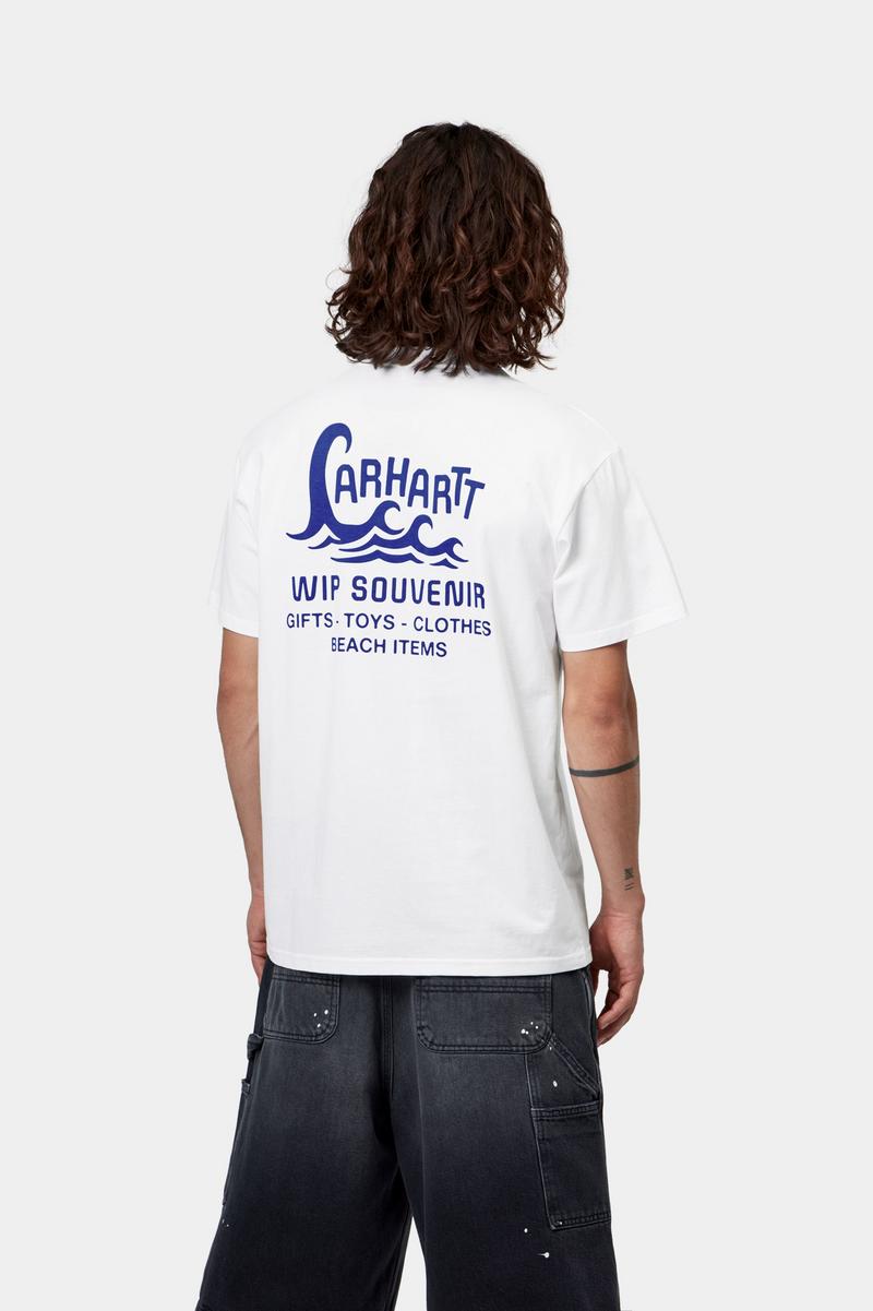 Carhartt S/S Waves T-Shirt - Weiß