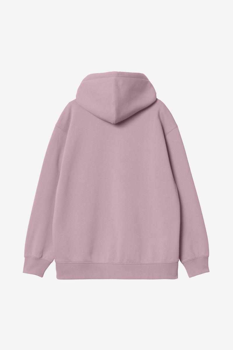 Carhartt Hooded Sweatshirt - Sanftes Rosa / Cinnerus