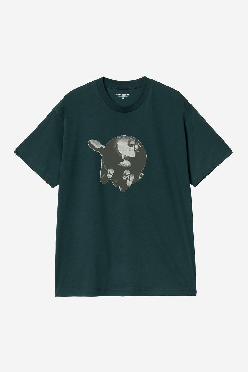 Carhartt S/S Saviour T-Shirt - Tiefe Lagune