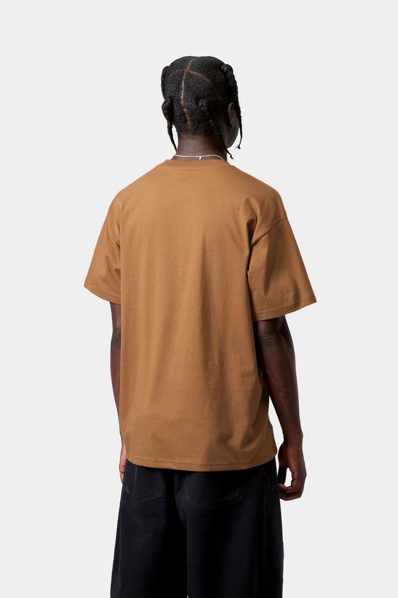 Carhartt S/S Sardinas T-Shirt - Hamilton Brown