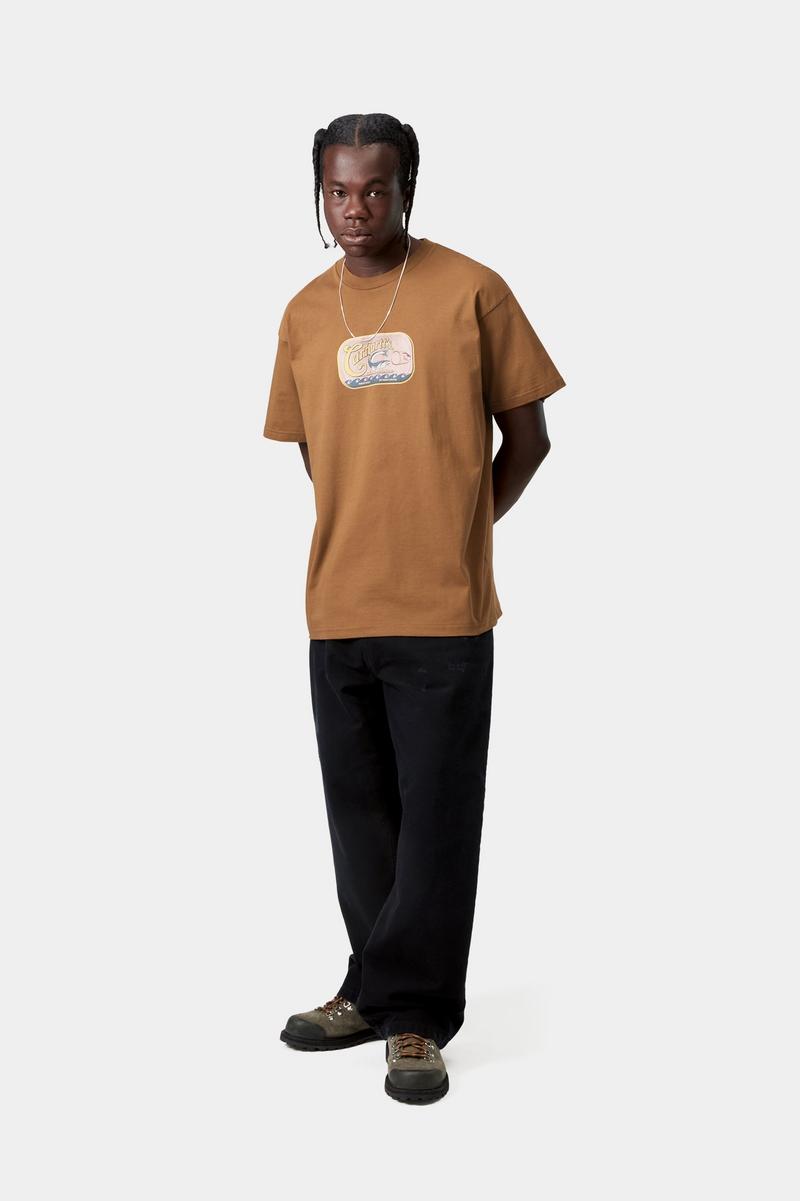 Carhartt S/S Sardinas T-Shirt - Hamilton Brown
