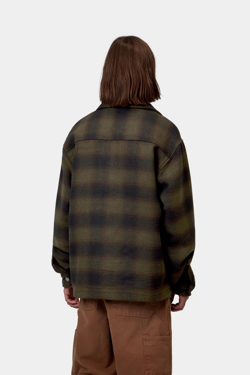 Carhartt Alton Jacket - Alton Check, Zypresse