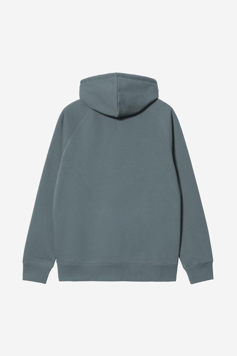 Carhartt Hooded Chase Jacket - Gemütliches Blau / Gold