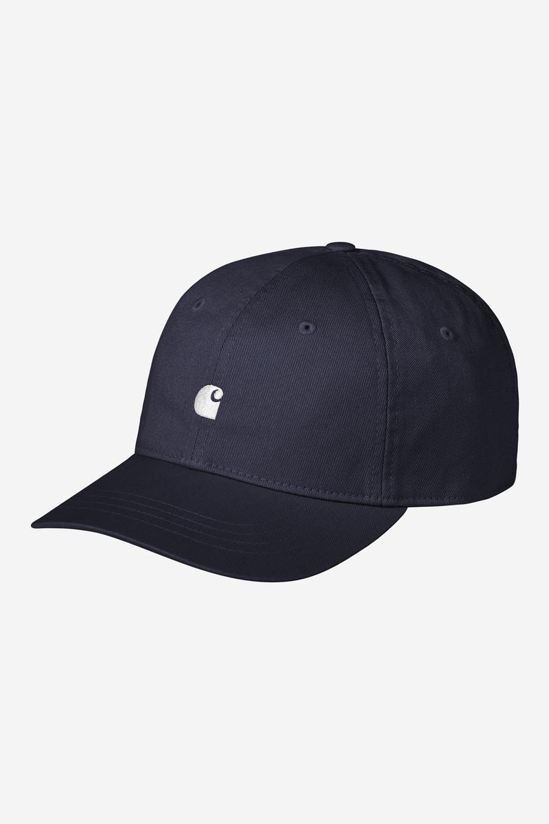 Carhartt Madison Logo Cap - Dunkles Marineblau / Weiß
