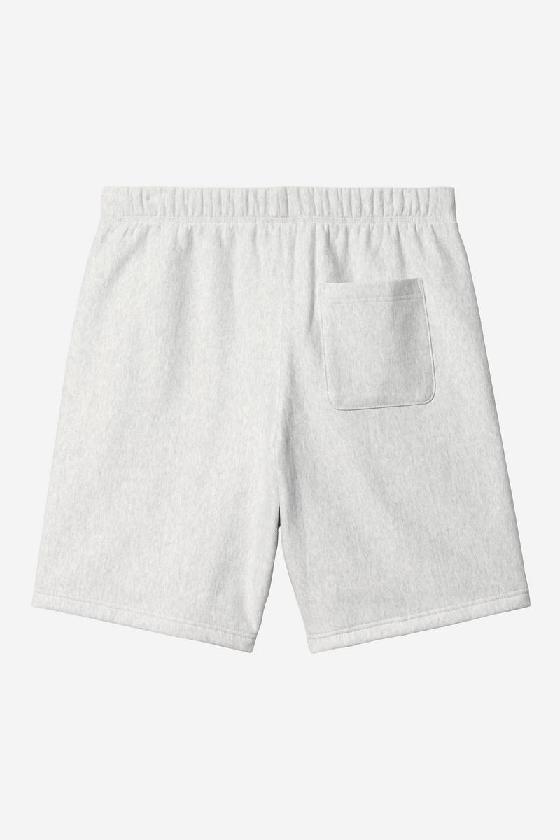 Carhartt American Script Sweat Short - Ash Heather