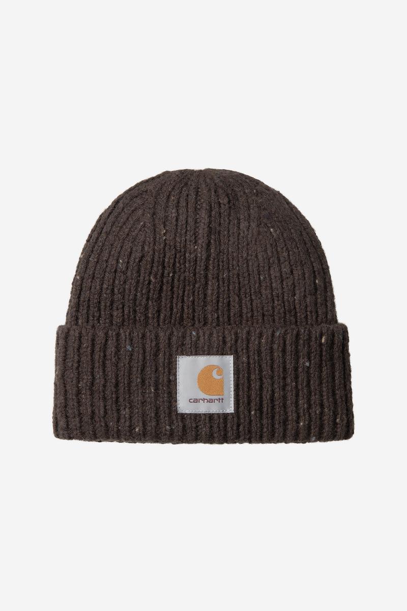 Carhartt Anglistic Beanie - Gesprenkelter Tabak