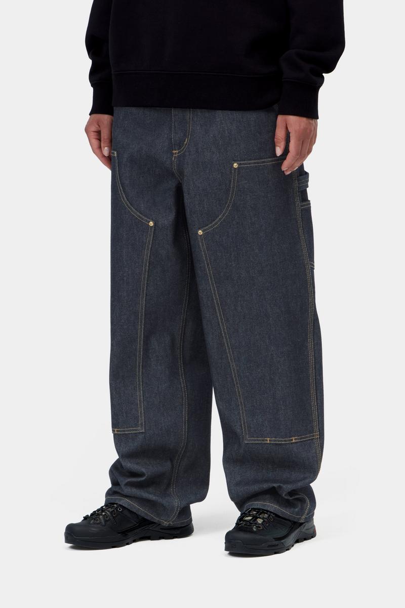 Carhartt Brandon Double Knee Pant - Blau, starr