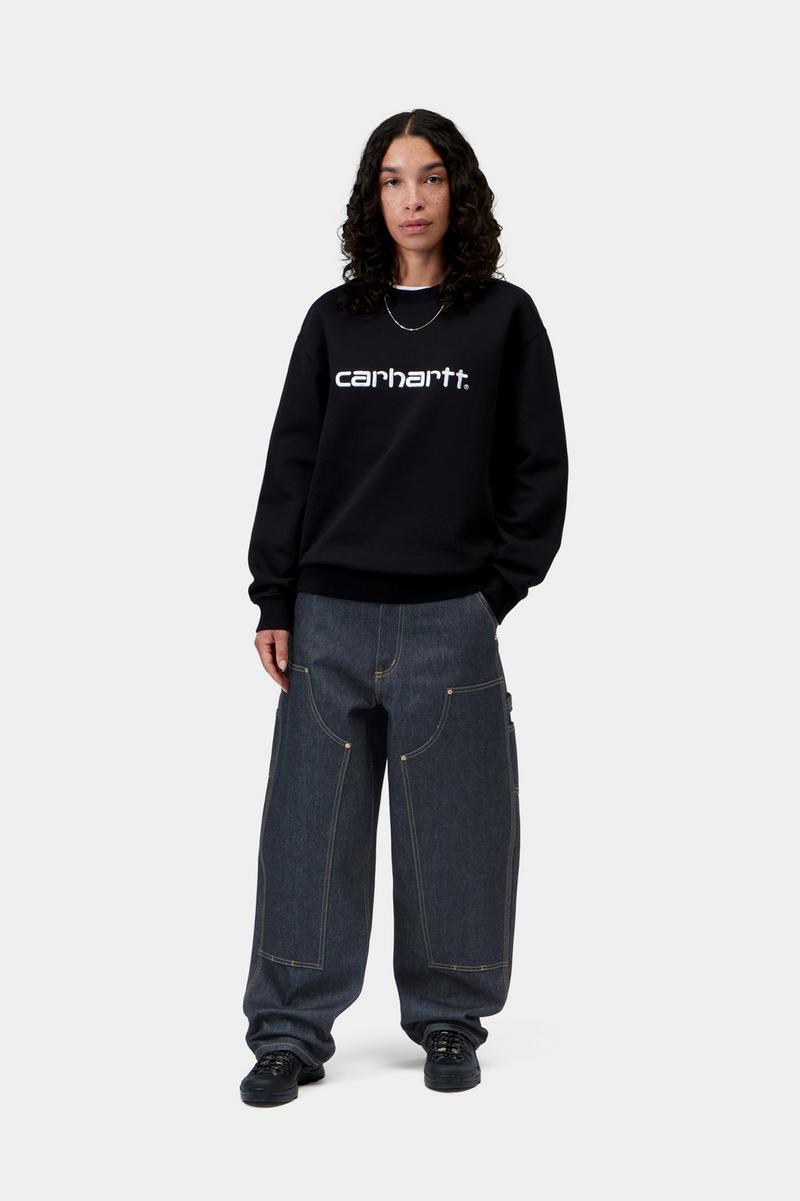 Carhartt Brandon Double Knee Pant - Blau, starr