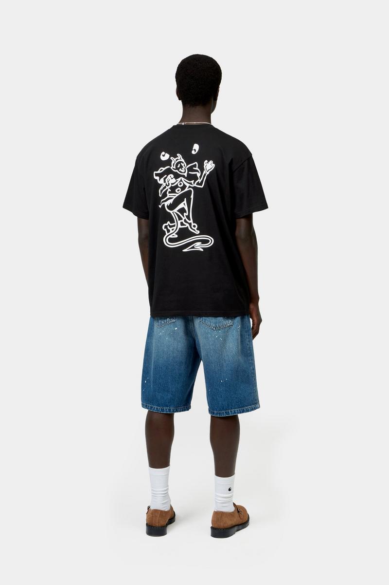 Carhartt S/S Playing Card T-Shirt - Schwarz