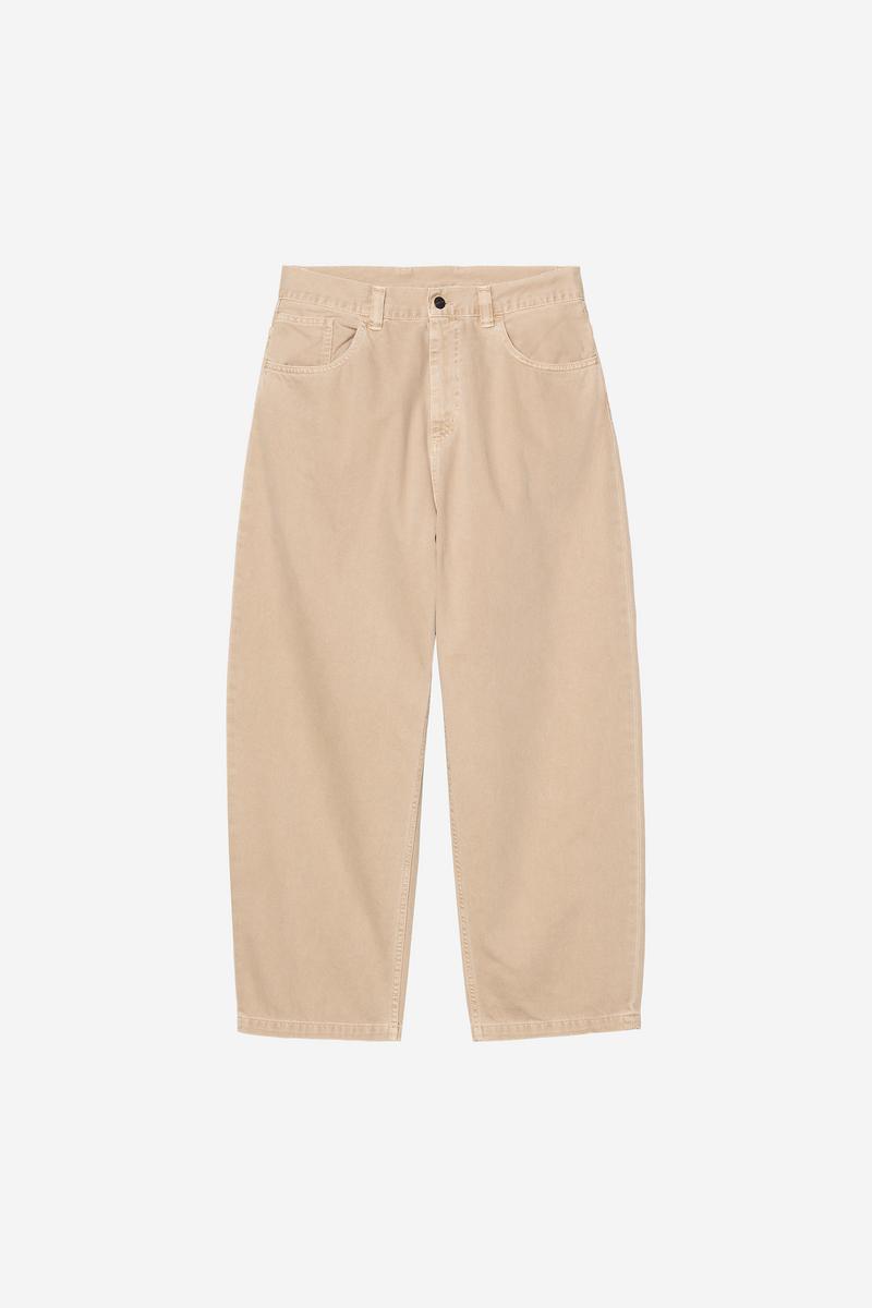 Carhartt Brandon Pant - Barchan, Steingefärbt