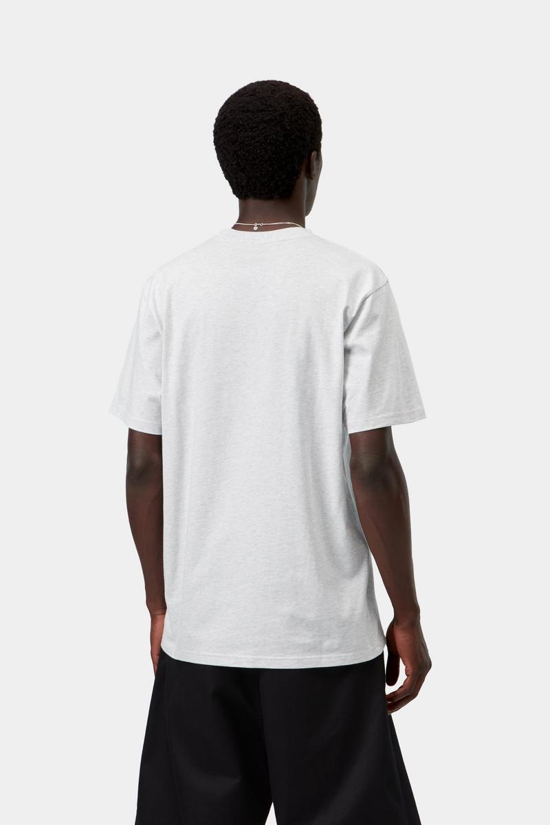 Carhartt S/S Script T-Shirt - Eschenheide / Graphit