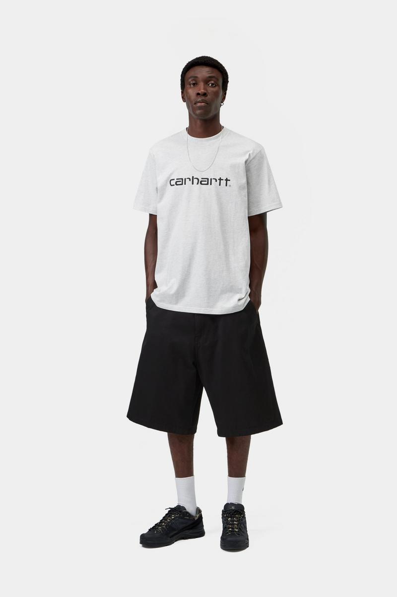 Carhartt S/S Script T-Shirt - Eschenheide / Graphit