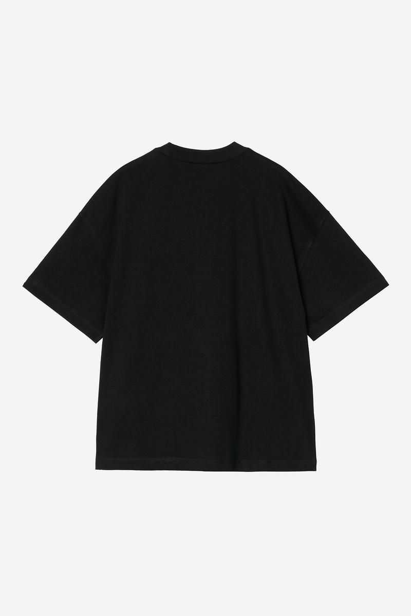Carhartt S/S Signature Script T-Shirt - Schwarz / Weiß