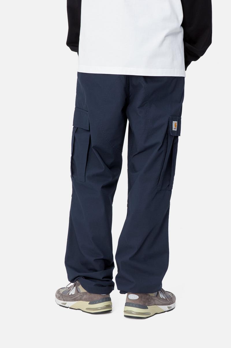 Carhartt Regular Cargo Pant - Air Force Blue, gespült