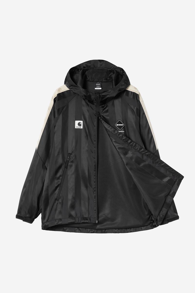 Carhartt F.C.Real Bristol x WIP Warm Up Jacket - Schwarz