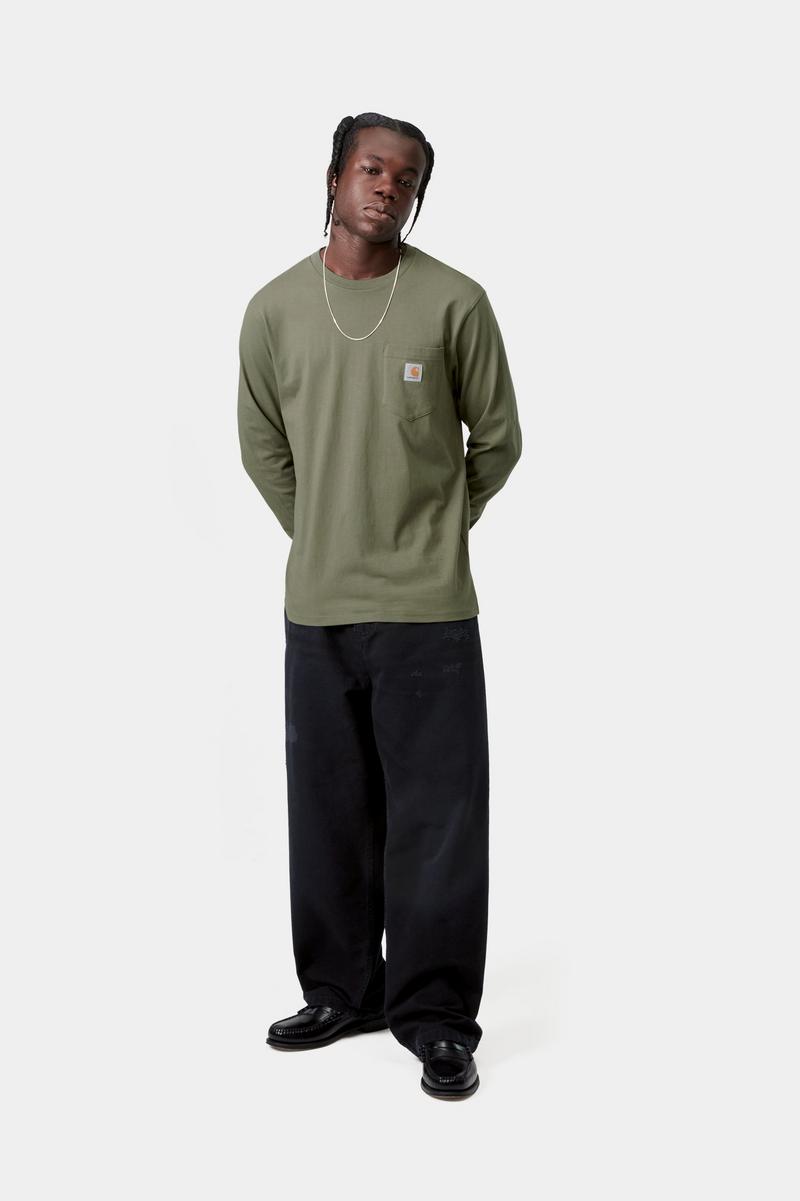 Carhartt L/S Pocket T-Shirt - Blatt
