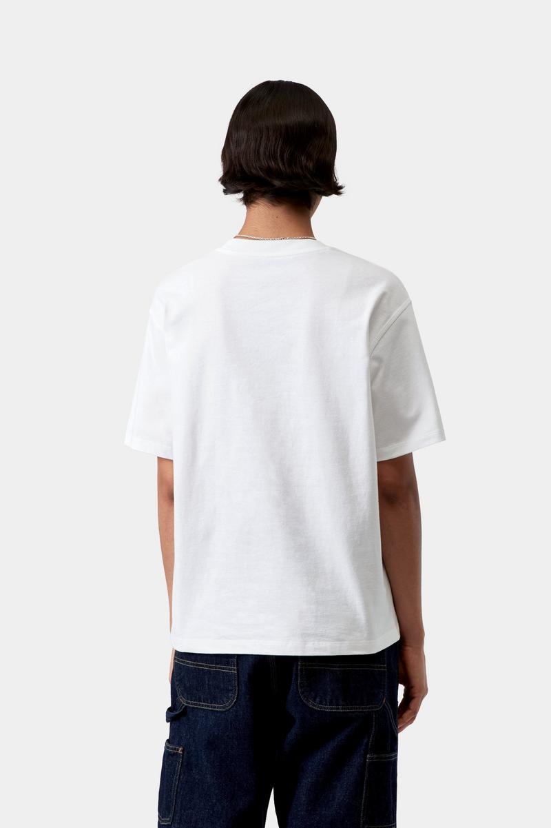 Carhartt S/S American Script T-Shirt - Weiß