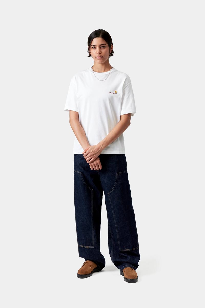 Carhartt S/S American Script T-Shirt - Weiß